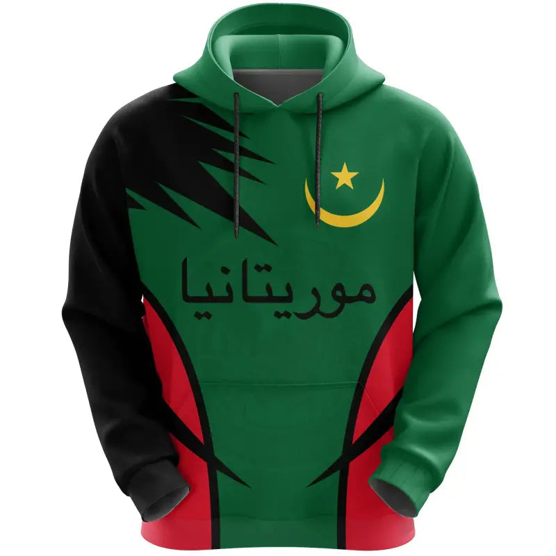 Mauritania Hoodie Active RLT12 - Wonder Print Shop