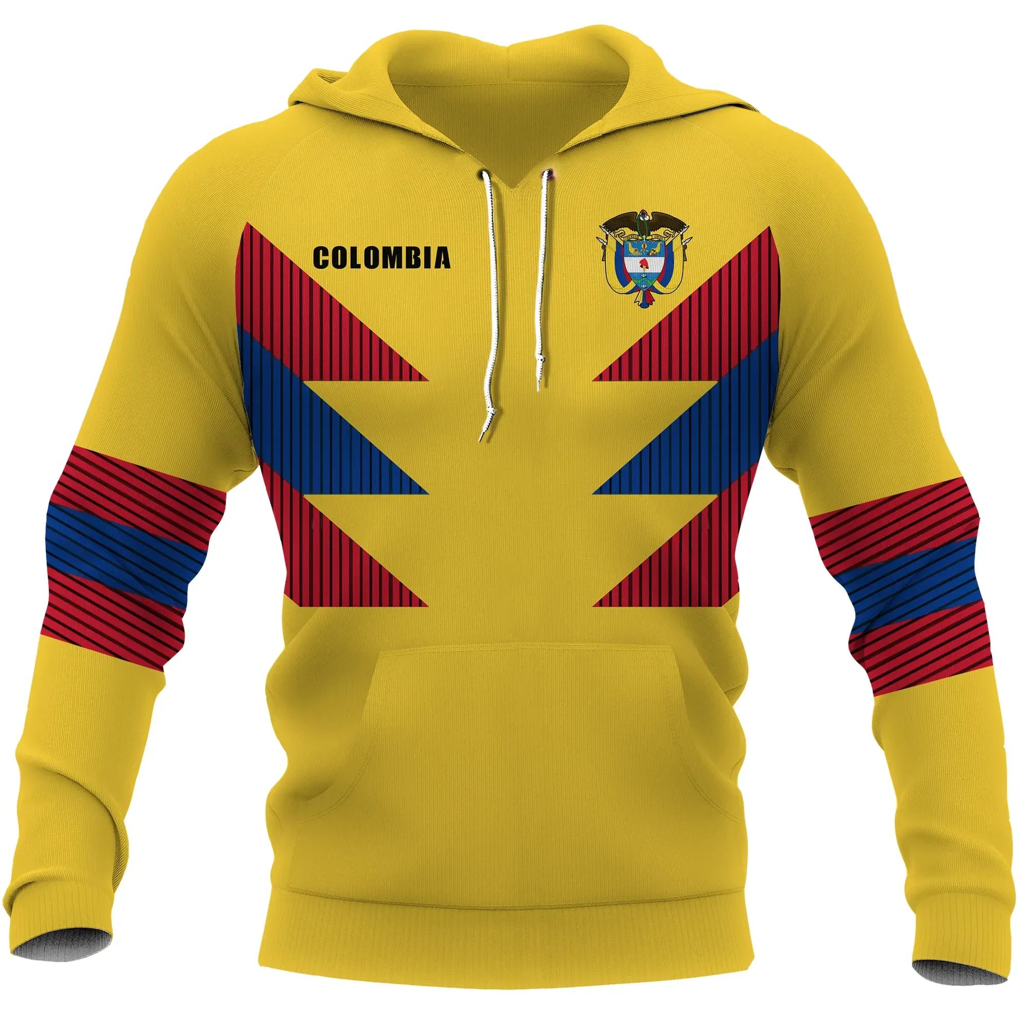 Colombia Hoodie Football Style RLT7 - Wonder Print Shop