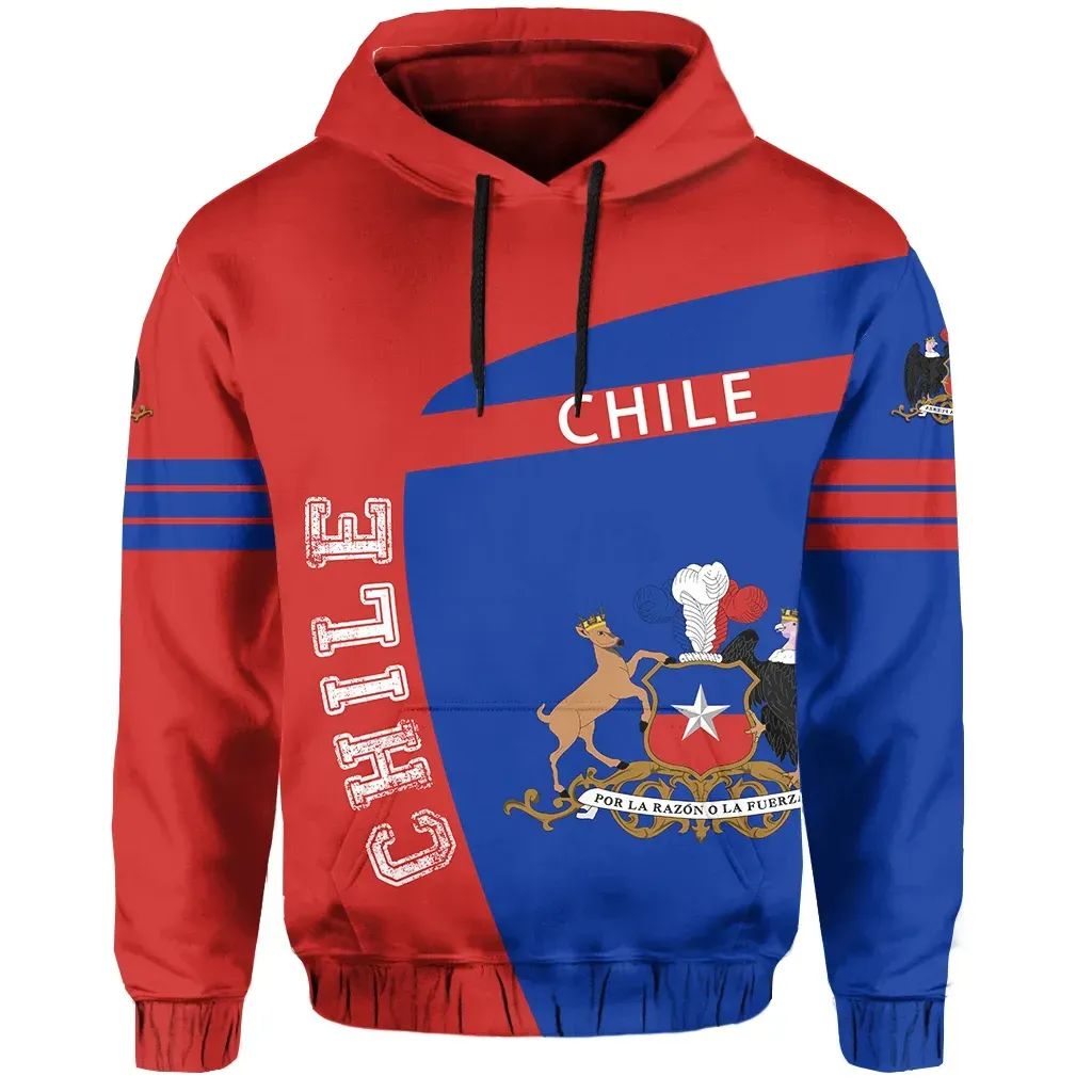 Chile Hoodie Premium Style RLT7 - Wonder Print Shop