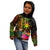 The Philippines Polynesian Zip Up Hoodie Hibiscus and Banana Leaves RLT6 - Wonder Print Shop