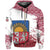 Victory Latvia Allover Print Zip Hoodie RLT6 - Wonder Print Shop