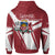 Latvia Zip Up Hoodie Latvia Pride RLT6 - Wonder Print Shop