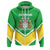 Guyana Coat of Arms Zip Hoodie Lucian Style RLT8 - Wonder Print Shop