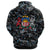 Latvia Hoodie Space Camo (Zip) RLT6 - Wonder Print Shop