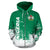 Nigeria All Over Zip Up Hoodie Smudge Style RLT8 - Wonder Print Shop