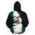 Nigeria Hoodie Flag Painting Coat Of Arms Zip Up RLT8 - Wonder Print Shop