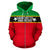 Saint Kitts and Nevis All Over Zip Up Hoodie Horizontal Style RLT6 - Wonder Print Shop