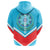 Azerbaijan Coat Of Arms Zip Hoodie Lucian Style RLT8 - Wonder Print Shop