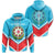 Azerbaijan Coat Of Arms Zip Hoodie Lucian Style RLT8 - Wonder Print Shop