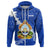 Honduras Christmas Coat Of Arms Zip Up Hoodie X Style RLT8 - Wonder Print Shop