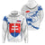 Slovakia Christmas Zip Up Hoodie Coat Of Arms X Style RLT13 - Wonder Print Shop