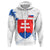 Slovakia Christmas Zip Up Hoodie Coat Of Arms X Style RLT13 - Wonder Print Shop