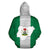 Nigeria All Over Zip Up Hoodie Flag and Coat Of Arm RLT8 - Wonder Print Shop