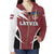 Latvia Hoodie Zip Active RLT6 - Wonder Print Shop