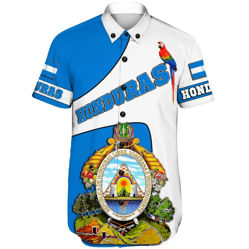 honduras-shorts-sleeve-shirt-flag-and-coat-of-arms