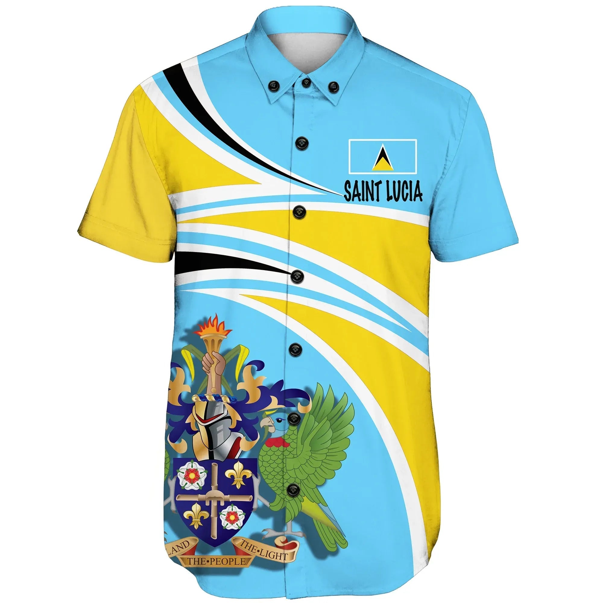 saint-lucia-shorts-sleeve-shirt-n-flag