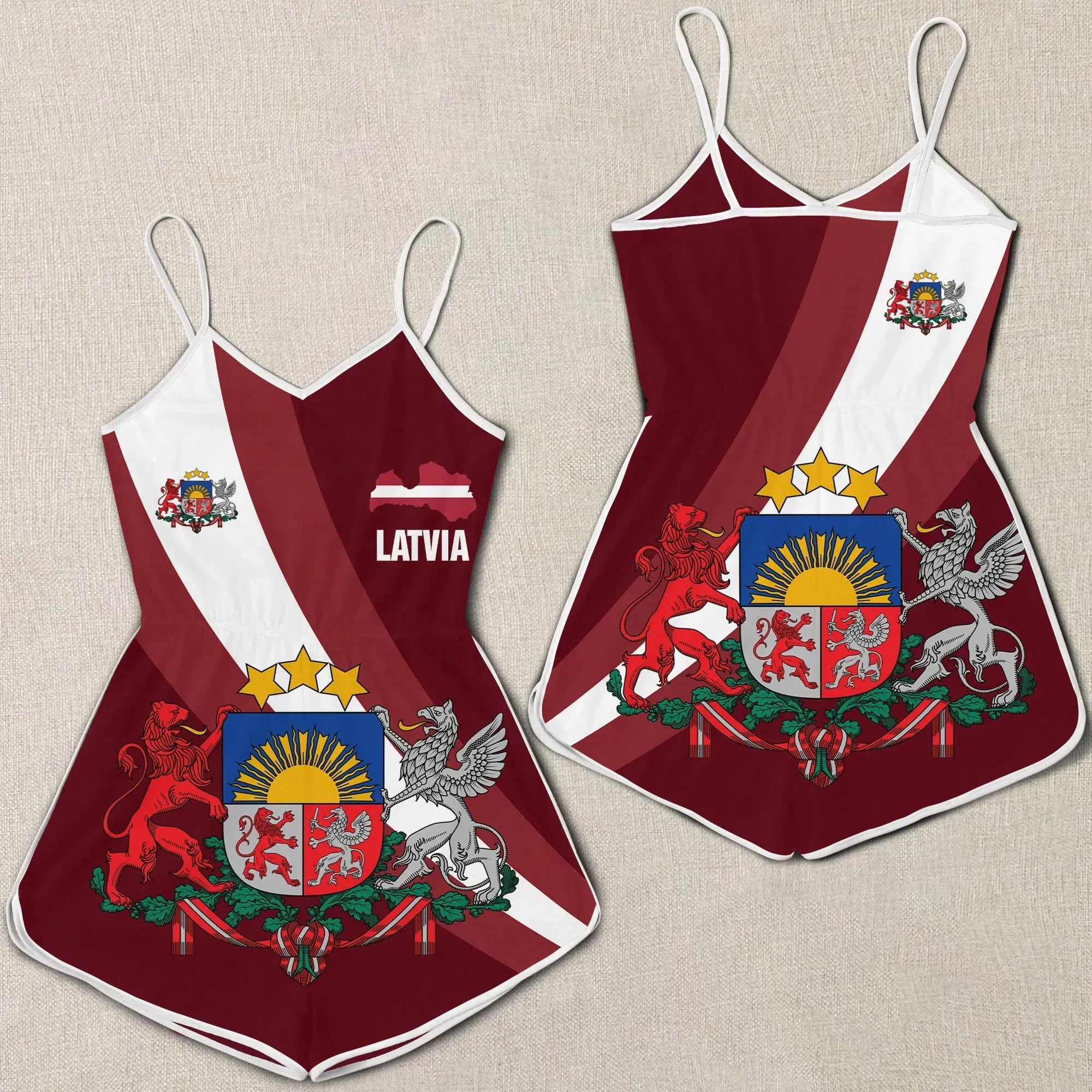 latvia-special-flag-women-rompers