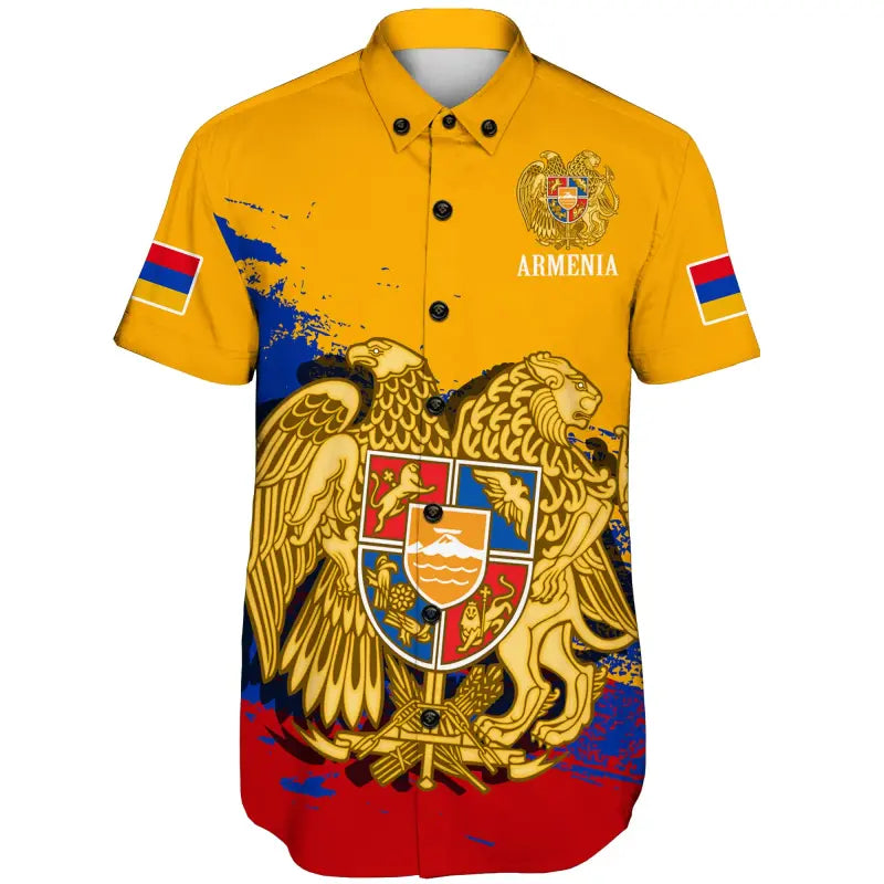 armenia-special-short-sleeve-shirt-yellow-version