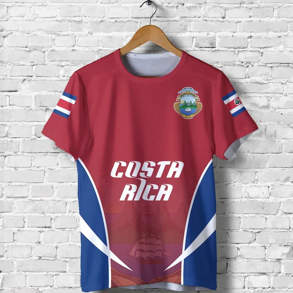 Costa Rica Active T Shirt6 RLT13 - Wonder Print Shop