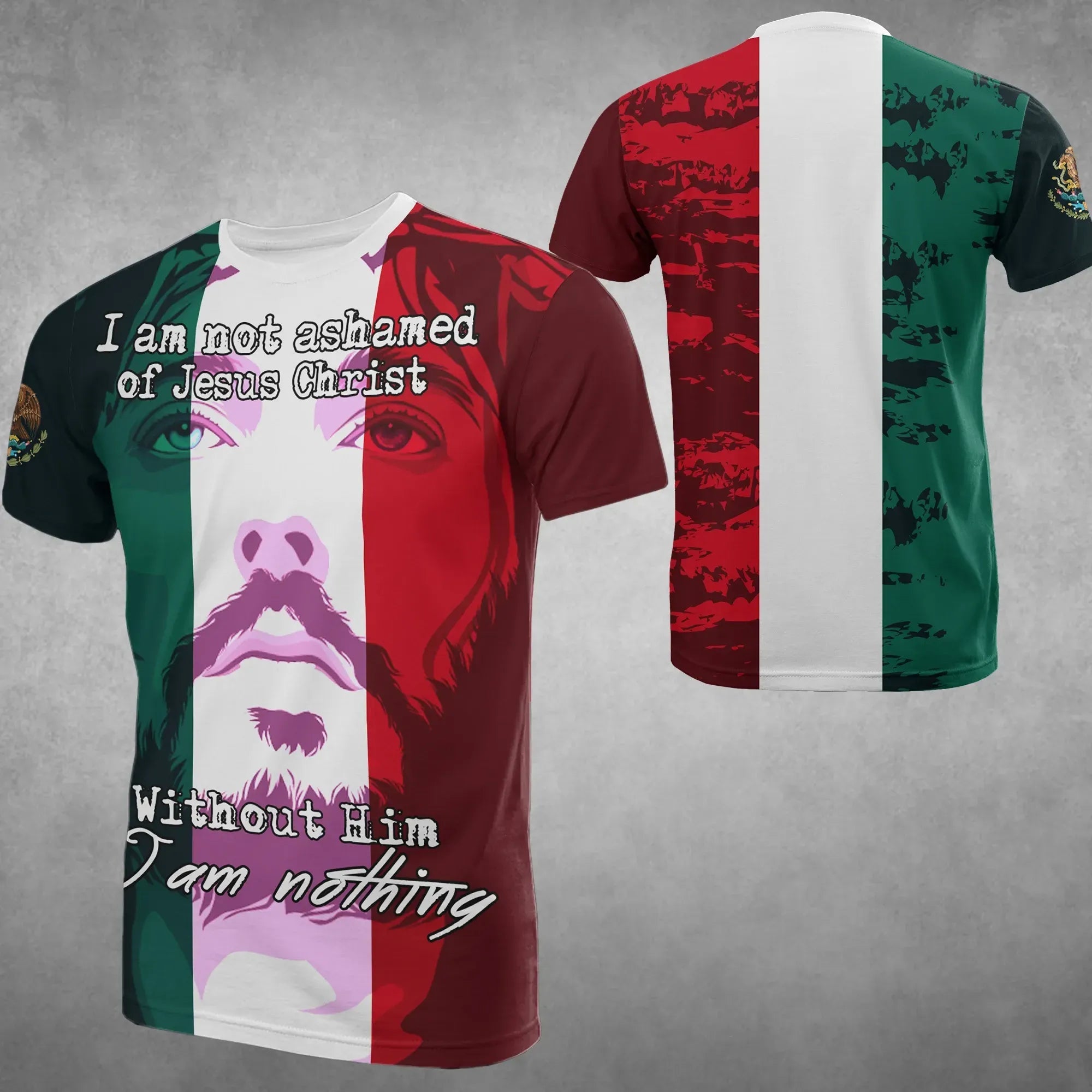 mexico-jesus-christ-t-shirts