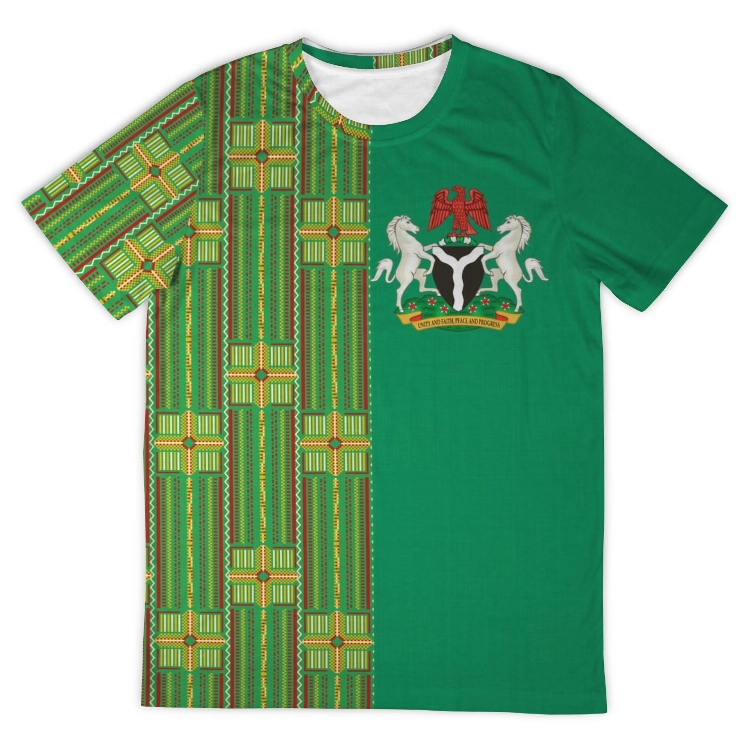 Latest Ankara T Shirt Nigeria 2019 RLT8 - Wonder Print Shop