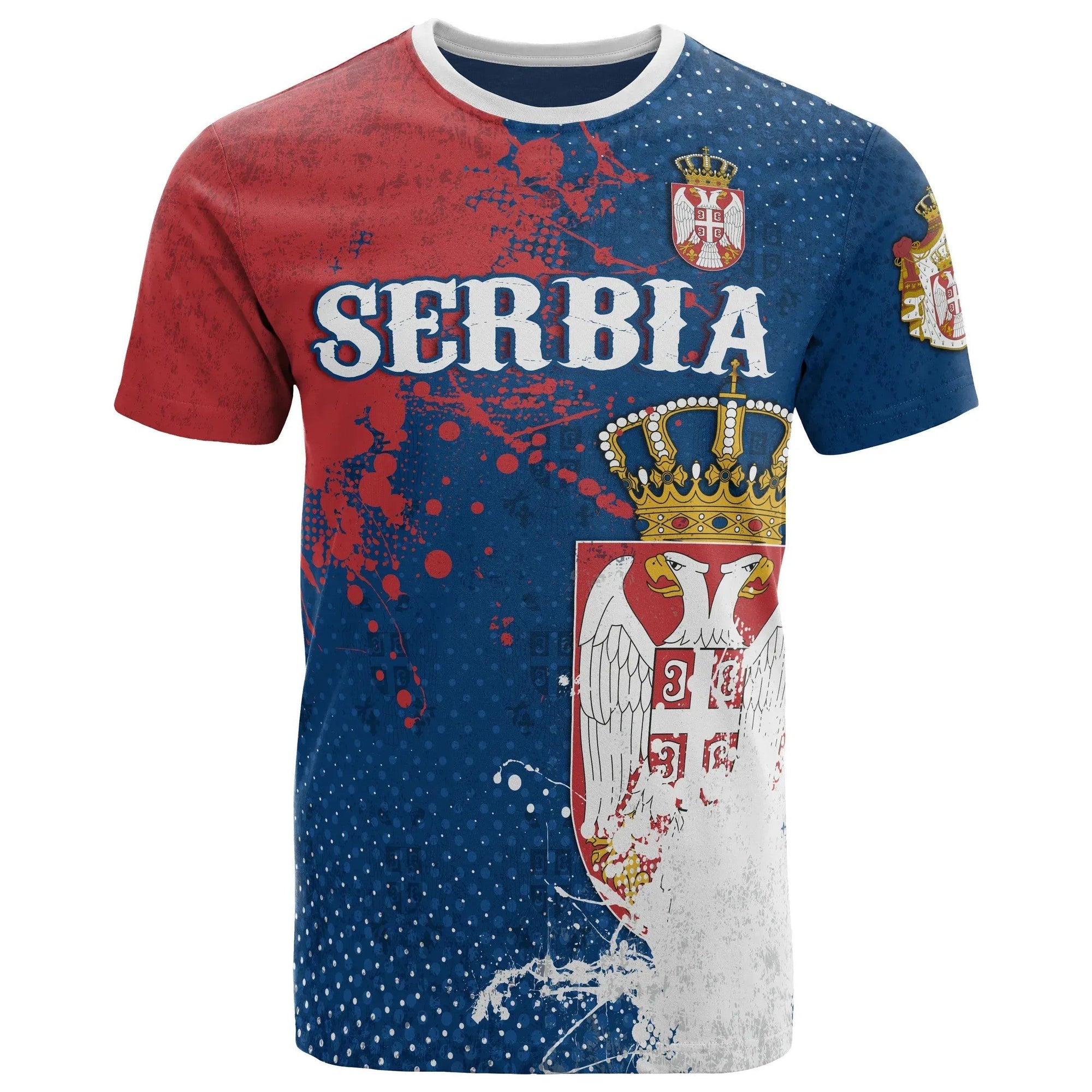 Serbia T Shirt The Great Serbia Original RLT7 - Wonder Print Shop