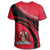 Trinidad and Tobago Coat Of Arms T Shirt Cricket Style RLT6 - Wonder Print Shop