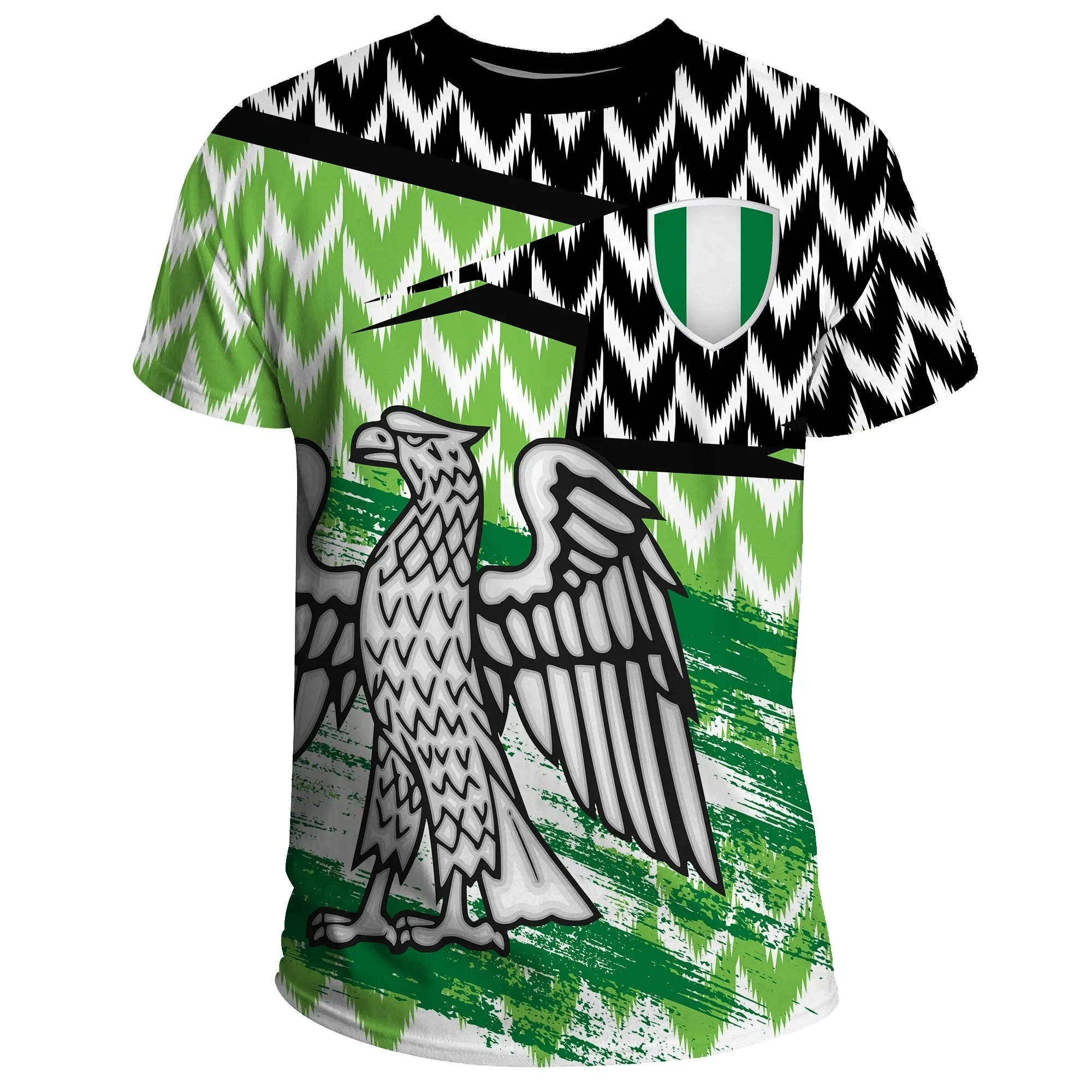 Nigeria T Shirt Home The Super Eagles RLT8 - Wonder Print Shop