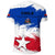 Chile T Shirts Chile Flag Brush RLT7 - Wonder Print Shop