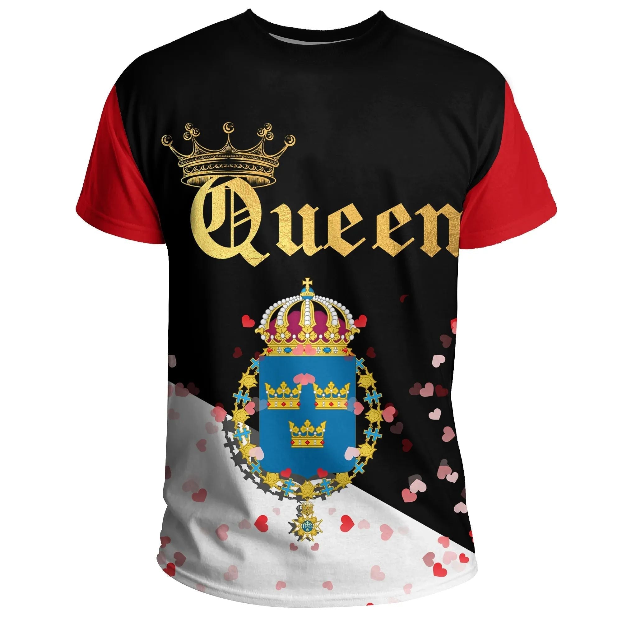 sweden-t-shirt-queen-valentine-couple