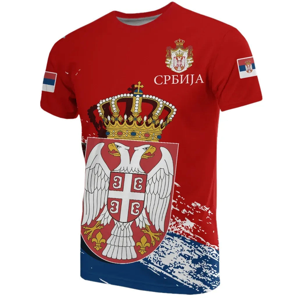 Serbia Special T Shirt Red Version RLT7 - Wonder Print Shop