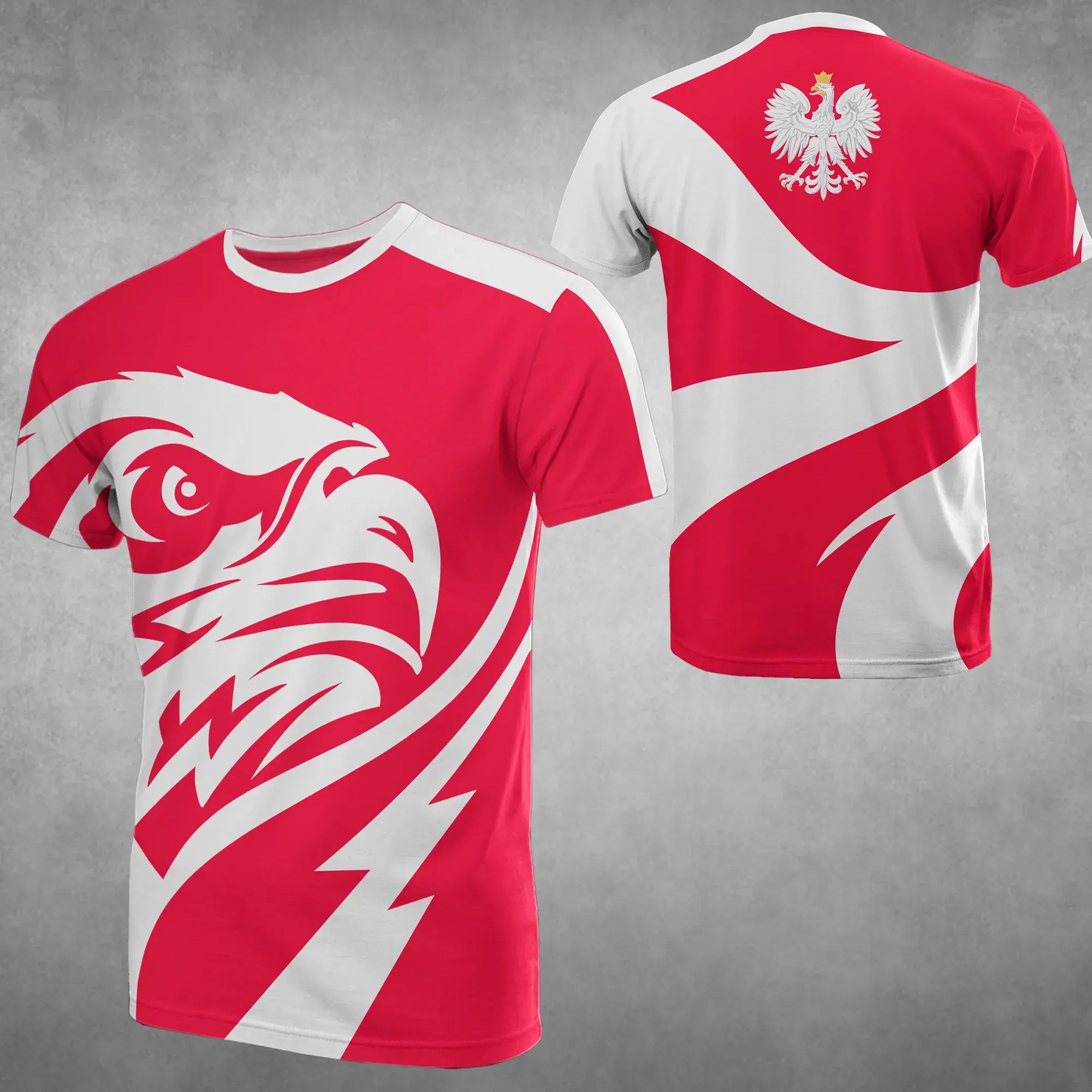 Poland Eagle T Shirt RLT7 - Wonder Print Shop