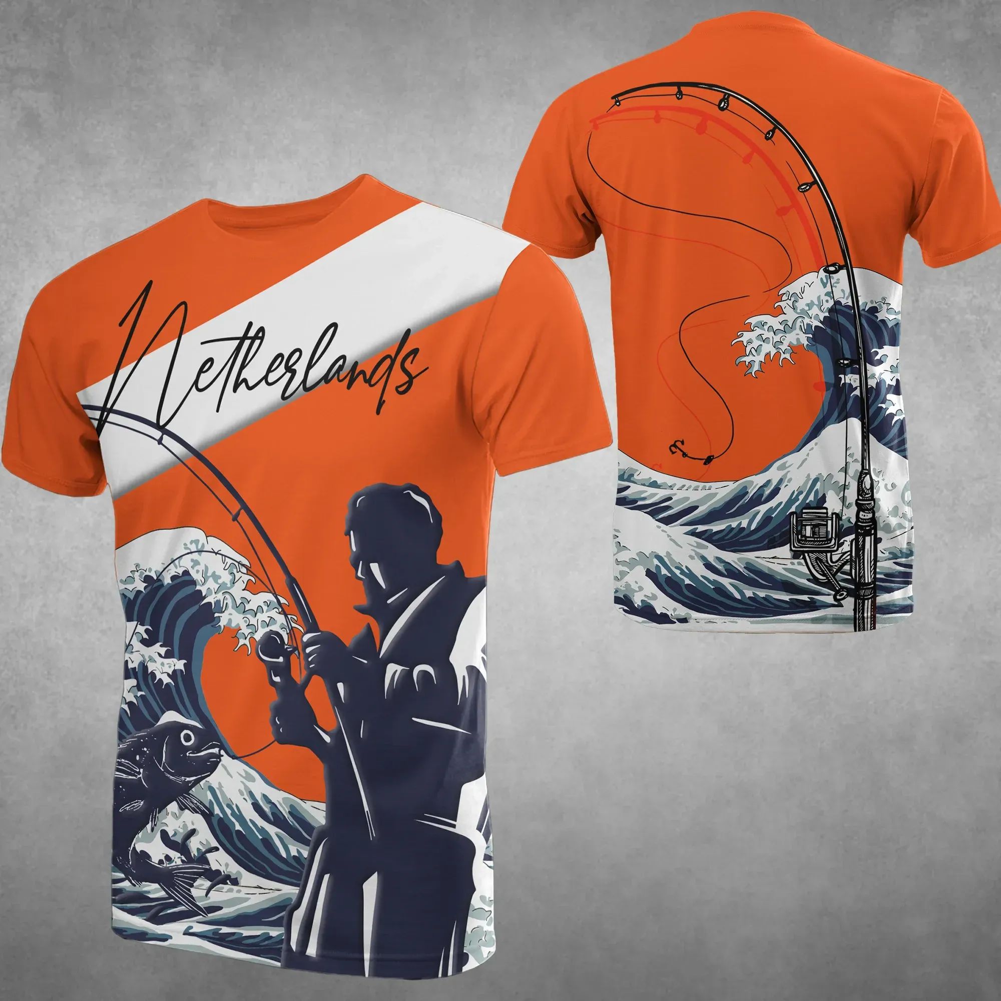 the-netherlands-fisherman-t-shirts