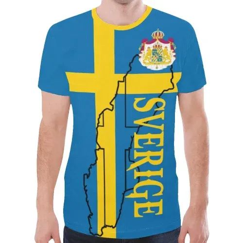 sweden-t-shirt-sweden-flag-map