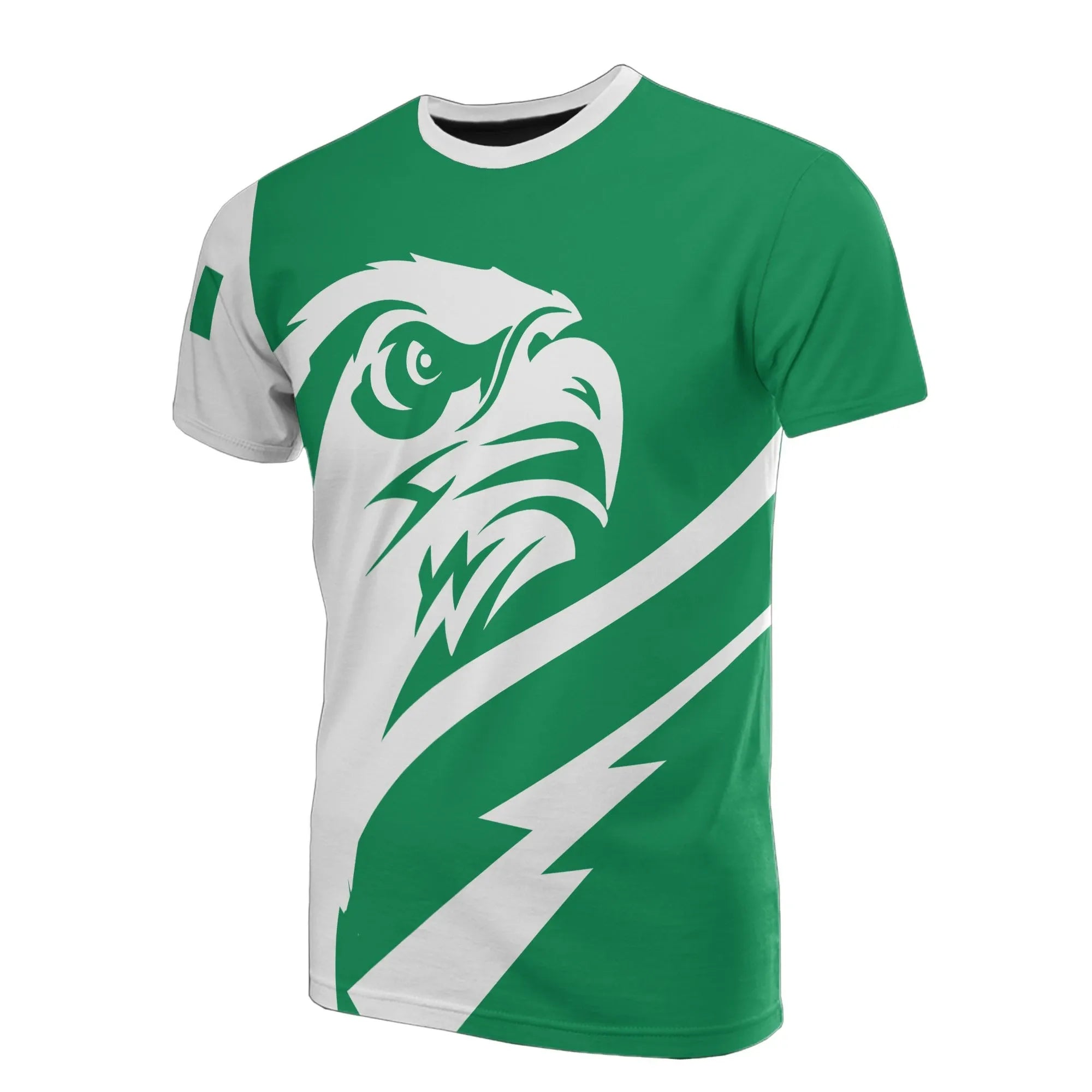 Nigeria T Shirt Eagle Version RLT8 - Wonder Print Shop