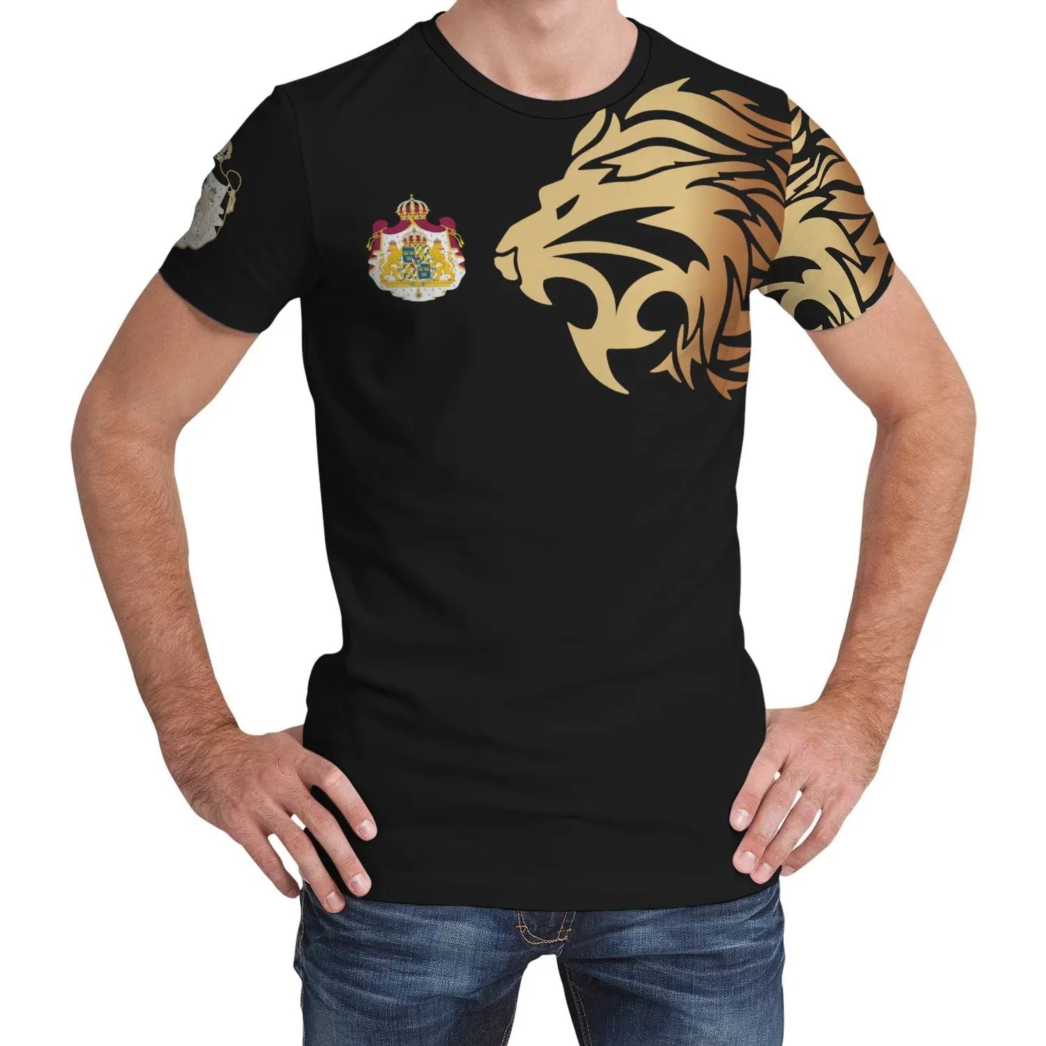 sweden-2-t-shirts-lion-style