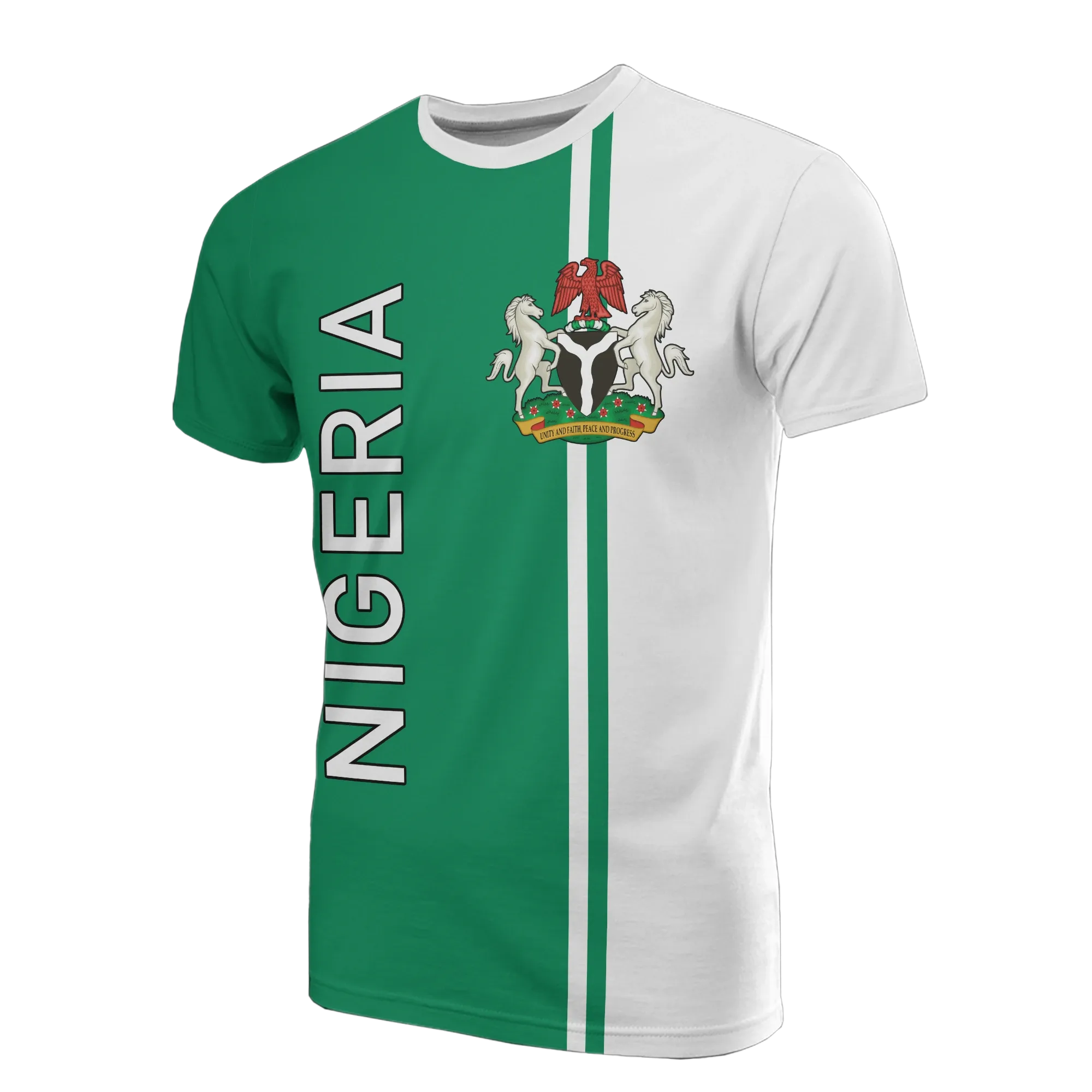 Nigeria T Shirt Straight Version RLT8 - Wonder Print Shop