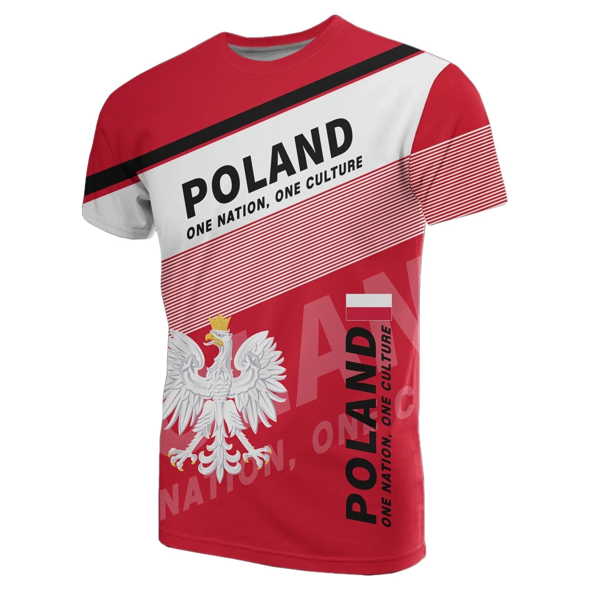 Poland T Shirt Flag Motto Limited Style RLT7 - Wonder Print Shop