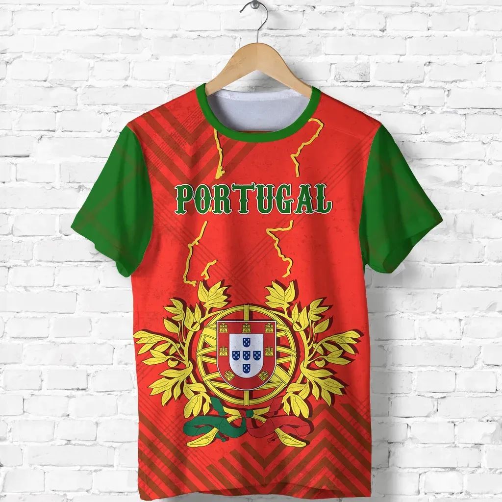 Portugal T Shirt Special Map RLT7 - Wonder Print Shop