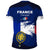 France T Shirts France Flag Brush RLT12 - Wonder Print Shop