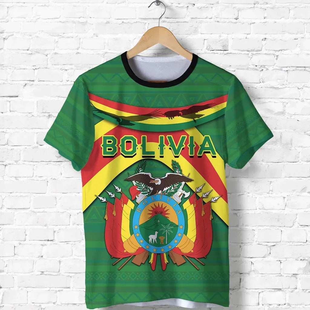 Bolivia T Shirt Vibes Version RLT6 - Wonder Print Shop