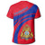 Cambodia Coat Of Arms T Shirt Cricket Style RLT7 - Wonder Print Shop