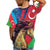 Azerbaijan Pride and Heritage T Shirt Happy Independence Day RLT8 - Wonder Print Shop