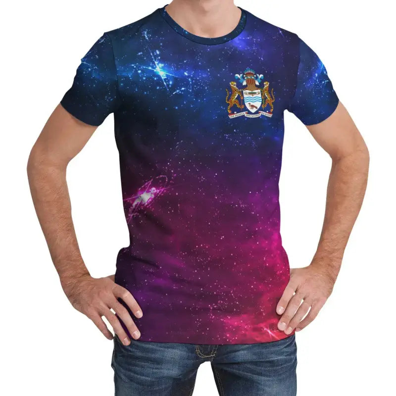 Guyana T Shirt Galaxy RLT8 - Wonder Print Shop