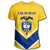 Colombia Coat Of Arms T Shirt Lucian Style RLT7 - Wonder Print Shop