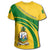 Saint Vincent and the Grenadines Coat Of Arms T Shirt Cricket Style RLT13 - Wonder Print Shop