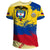 Colombia T Shirts Colombia Flag Brush RLT7 - Wonder Print Shop