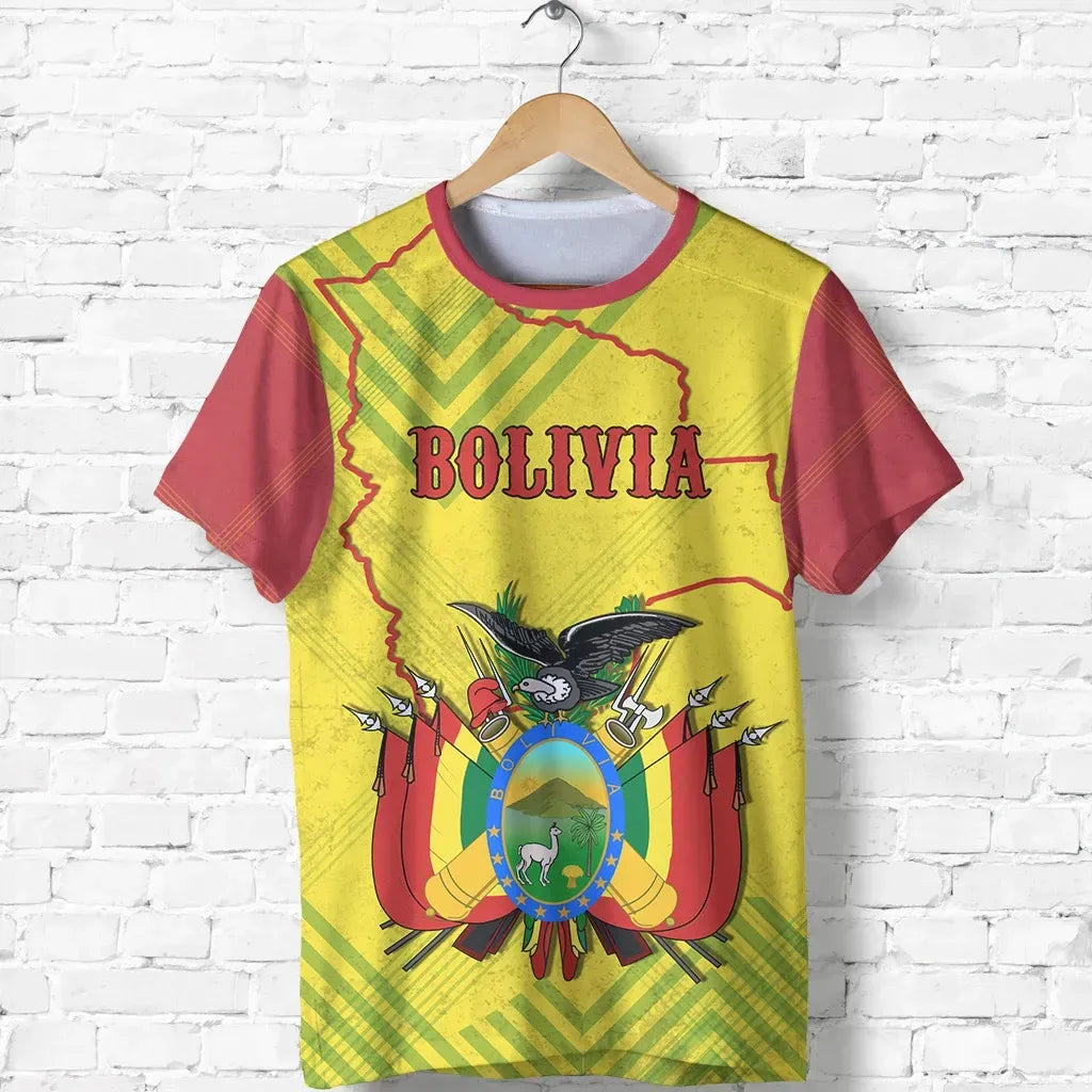 Bolivia T Shirt RLT6 - Wonder Print Shop