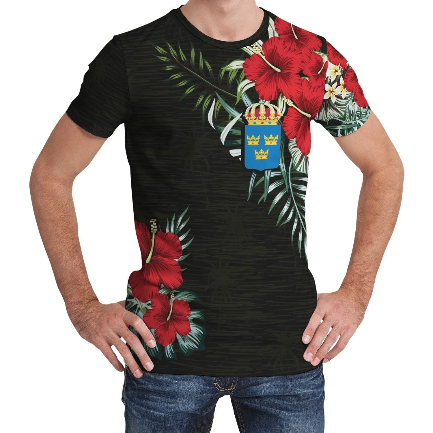 sweden-t-shirt-hibiscus