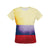 Colombia Grunge Flag All Over Print T Shirt RLT7 - Wonder Print Shop